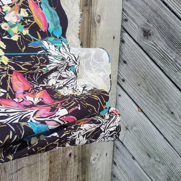 Peter Pilotto Floral Printed Kia Frill Dress Size 6 US - Picture 6 of 9